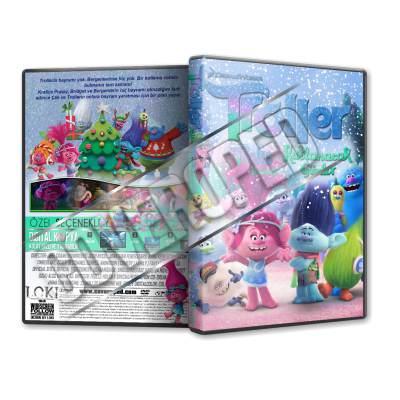 Troller Kutlanacak Günler - Trolls Holiday 2017 Cover Tasarımı (Dvd cover)